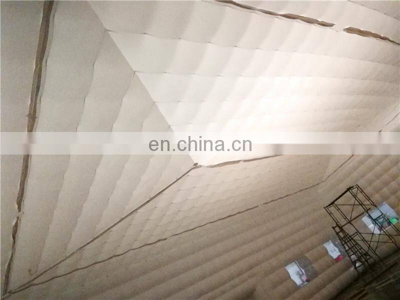 Outdoor Huge White Square inflatable Movable Building with lights for parties and events