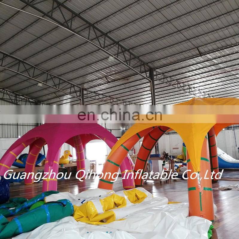 popular and cheap inflatable bubble tent for camping with durable PVC tarpaulin material