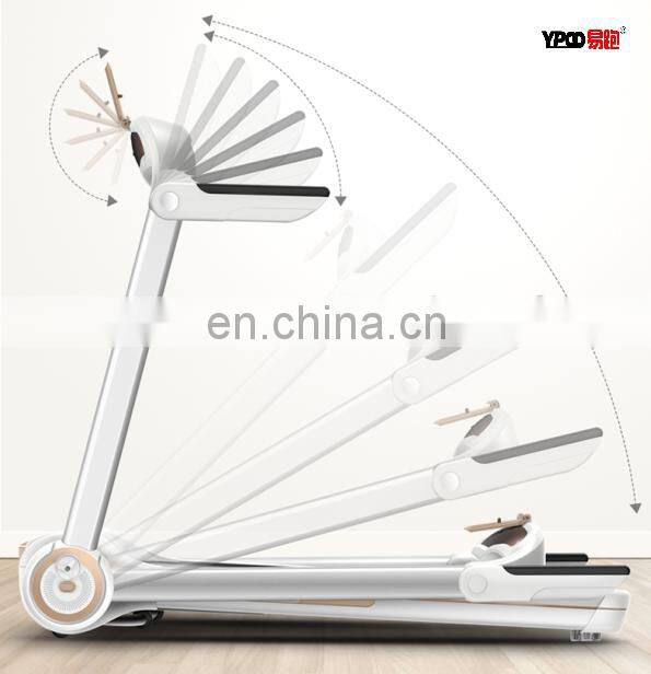 YPOO new design folding Gym Fitness Slim easy installment mini Treadmill for home use