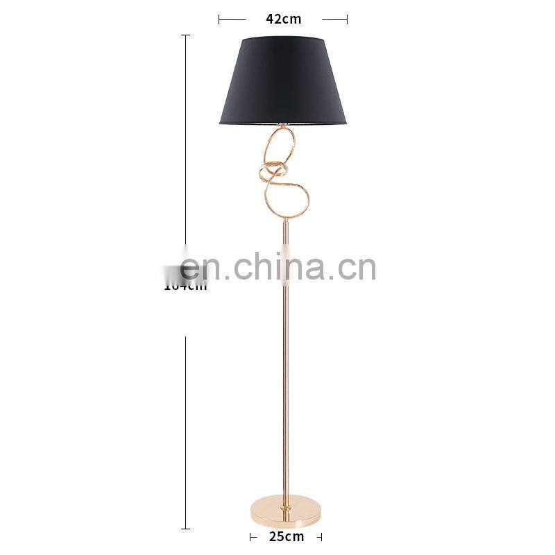 new design and modern metal floor lamp for indoor room