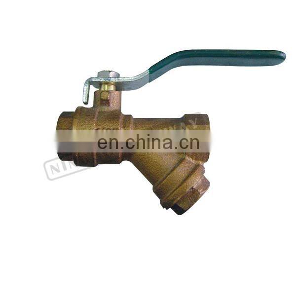 Factory direct supply Male Barb Fitting Brass Mini Ball Valve