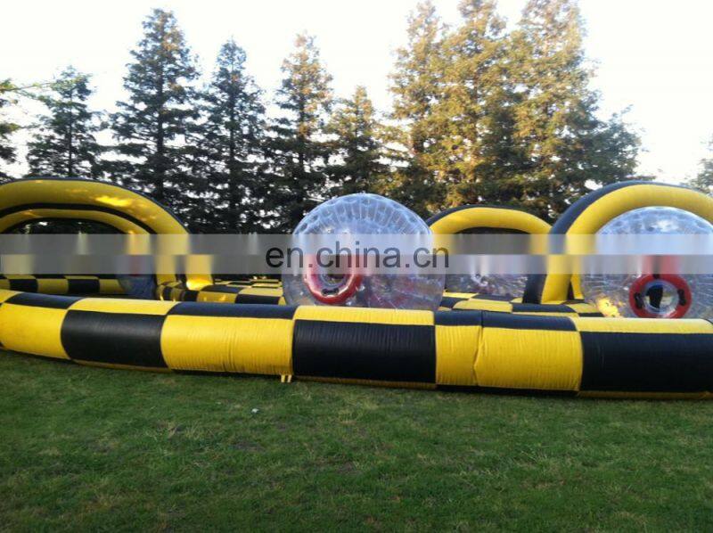 Go Kart Track Race Track Gokart Inflatable Zorb Ball Go Karts Racing Race Car Track for Sale