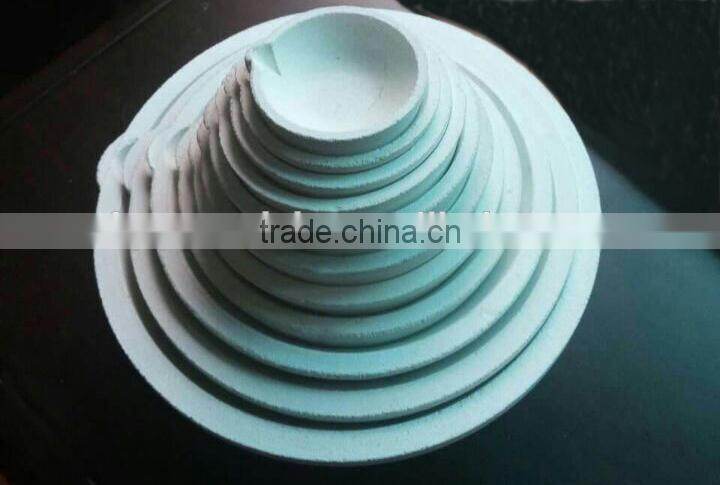 Fused Silica Melting Dish 2800F-1538C 2-5/8"OD-Gold-Silver-Copper-Jewlery