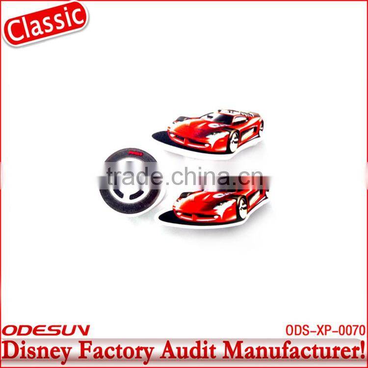Disney factory audit manufacturer's funny shaped erasers 1411021