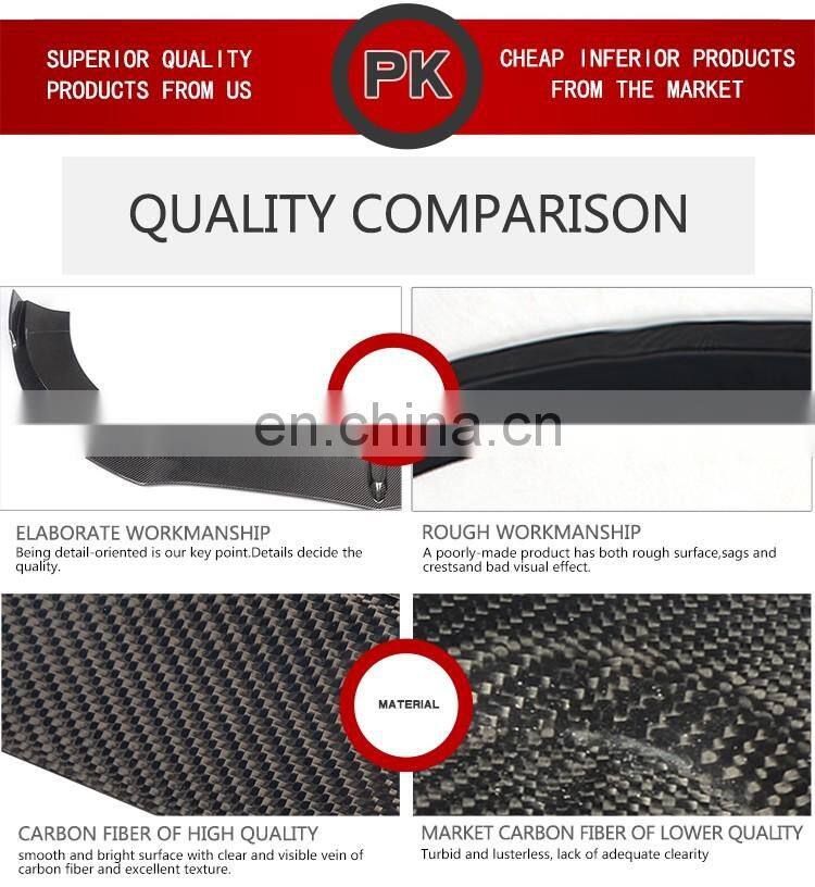 W218 Carbon Fiber Factory Front Lip for Mercedes Ben z W218 Facelift 15-16