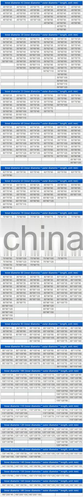 JDB151812 wholesale Sliding bearings self lubricating graphite bearing bushing copper sleeve