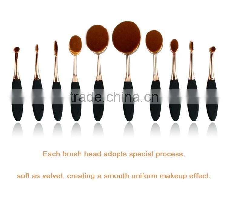 Best personalized10Pieces Custom Logo Cosmetic Brush Makeup Brushes