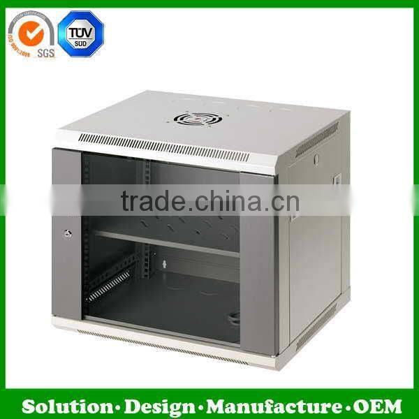 grey/black 6U 9U 12U cabinet rack server