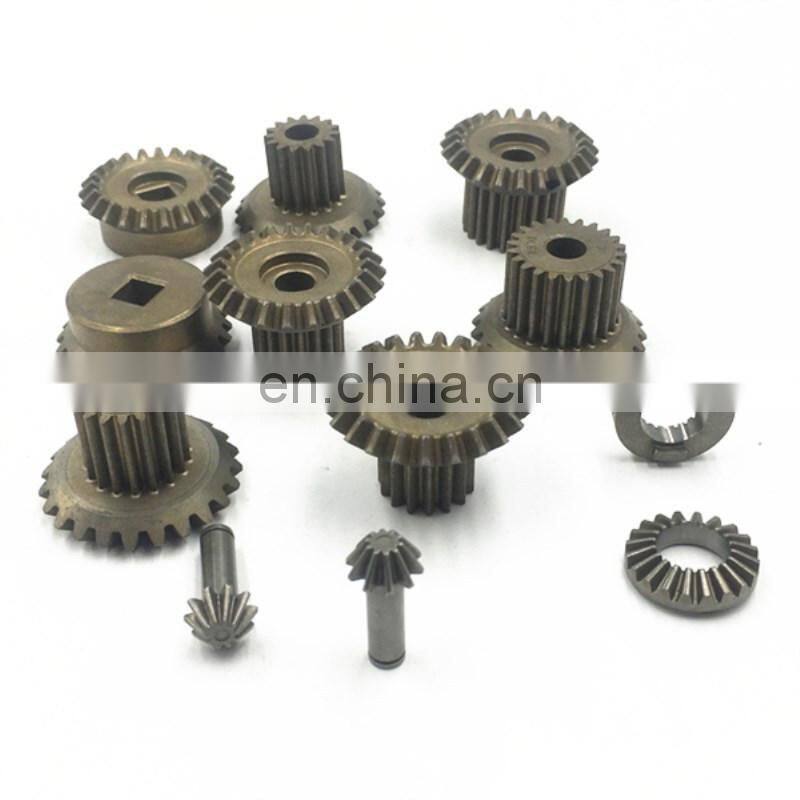 OEM Service Custom Bevel Pinion Powder Metallurgy Stainless Steel Bevel Gear