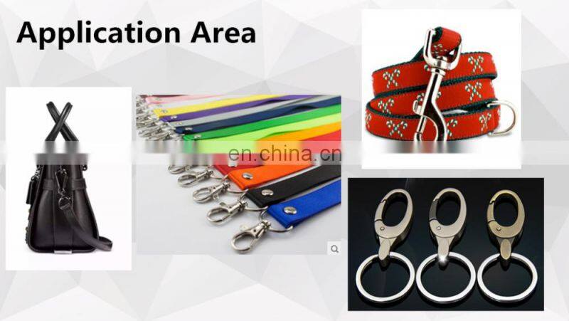 Customized hardware metal square welded D ring shape for belt buckle