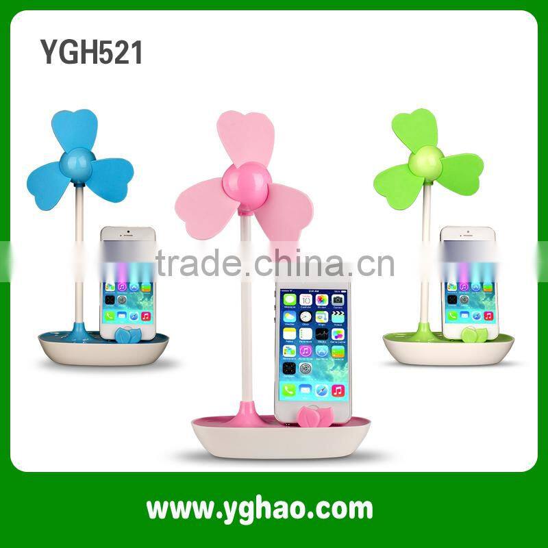 2016 Windmill shape Popular Desk Promotion Gift Mini USB Fan