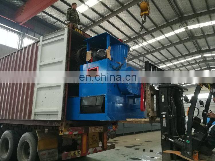 Ferrous Metal Ore Powder Ball Press Roller Briquette Machine and coal dust ball press machine for briquette