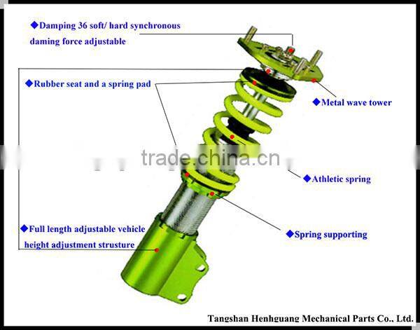 suspension damper coilover kit for TOYOTA REIZ