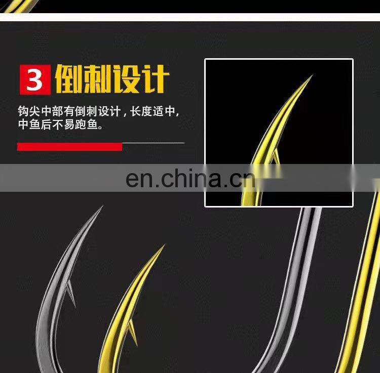 Proberos 11pcs/Bag Carbon Steel Tuna Hook Circle Hook