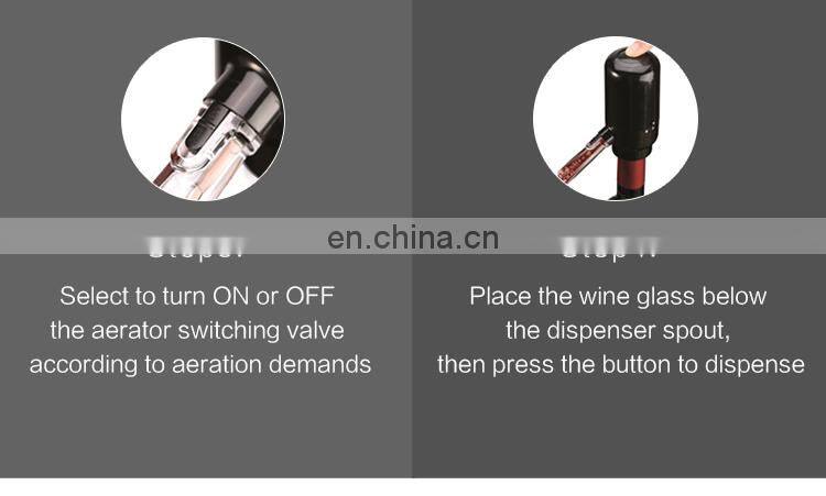 Wholesale High Quality Mini Electric Wine Aerator Dispenser Automatic
