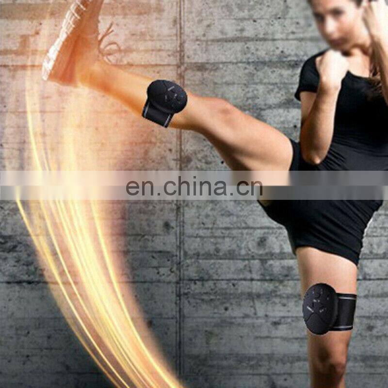 New EMS Wireless Electric Massager Abdominal Muscles Trainer Smart ABS Stimulator