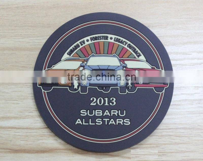 lace PVC rubber placemats and coasters, plastic silicone lace mat