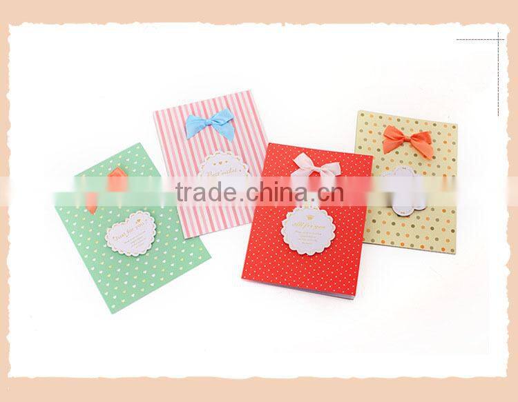 princess bowtie gift card/friendship greeting card