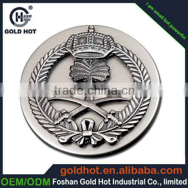 new product promotional custom size metal car sticker