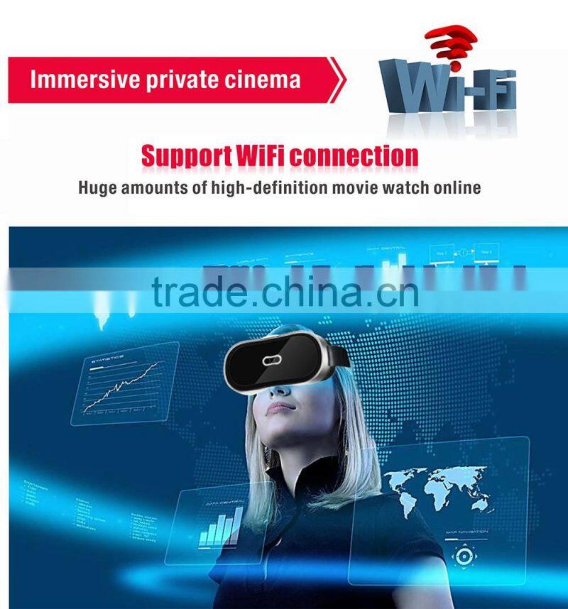 WIFI Bluetooth 4.0 3d glasses All in one Virtual Reality VR headset