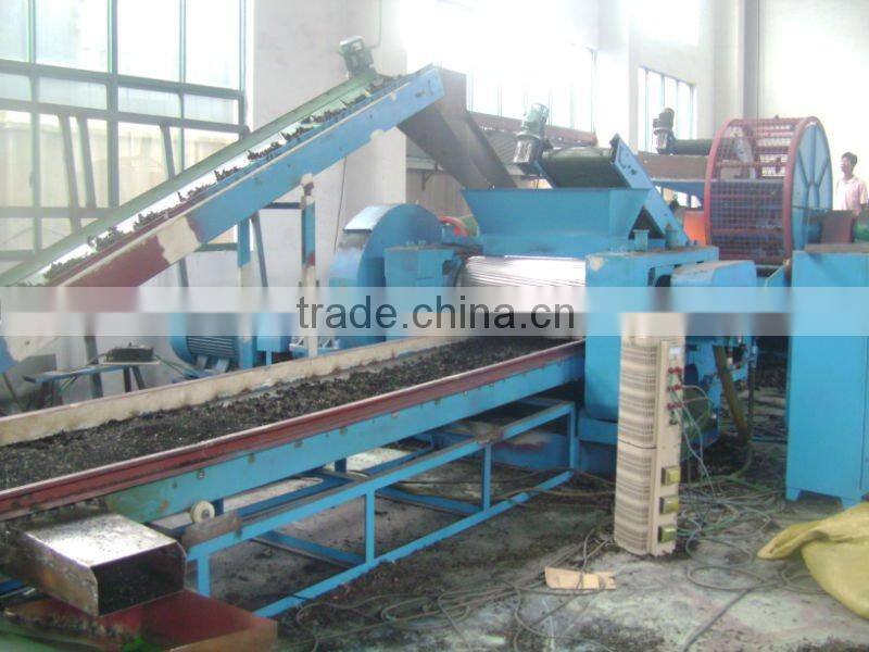 high quality crumb Rubber granules making machine from tyre recycling equipment
