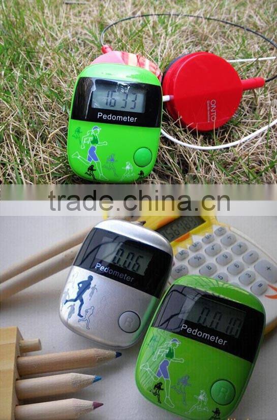 multifunctional lcd display manual for pedometer