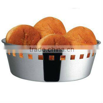 STAINLESS STEEL BREAD BASKET BIDDED
