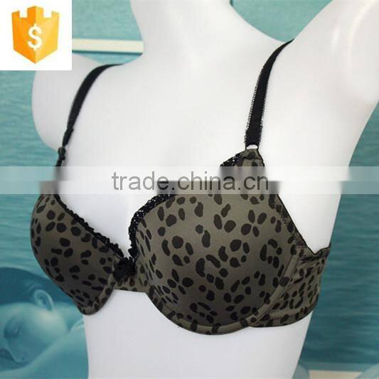 Hot Sale Microfiber Printing Fashion Bra, Women Underwear