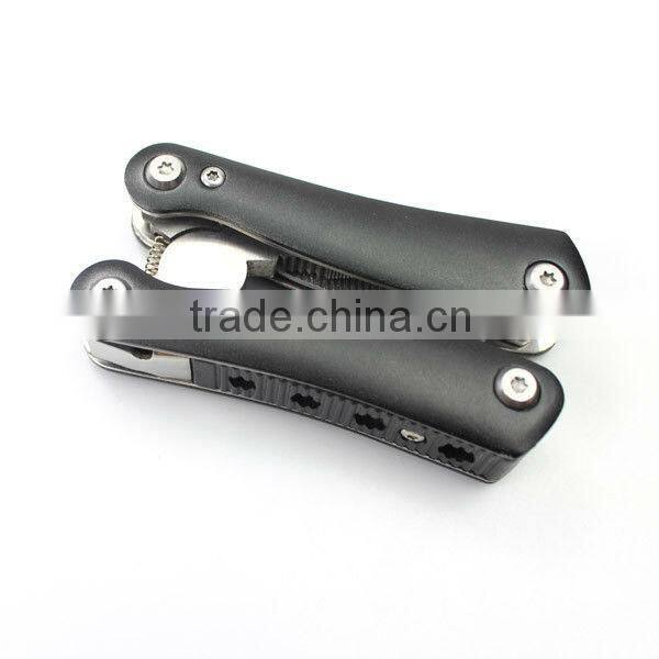 Combination plier with black handle