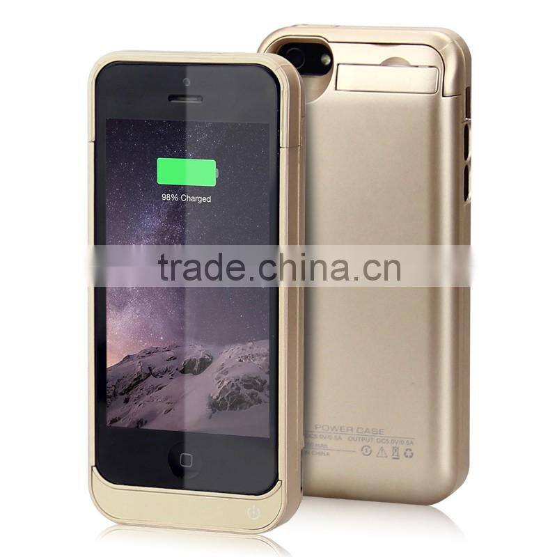 Hot sell external power battery case for IPhone 5/5C/5S 4200mAh