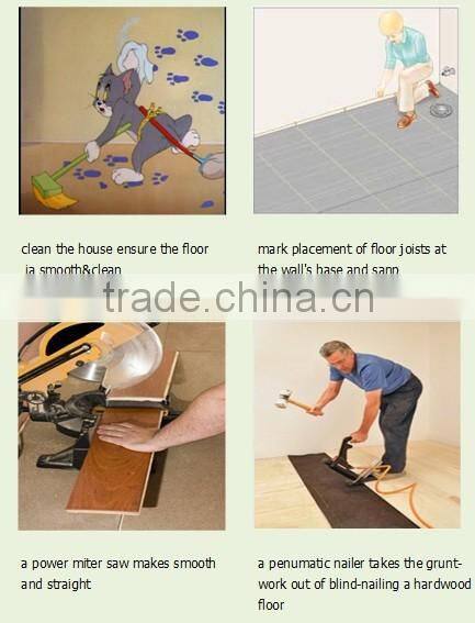 Parquet flooring kempas from southeast asian