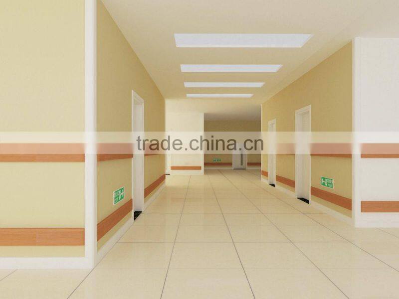 Hospital wall guard with aluminium&PVC for elderly