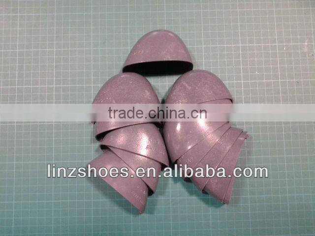 Safety shoes plastic toe cap