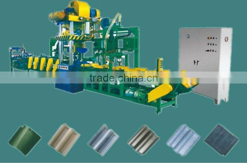 TL-AUTOYWJ-IW easy control press machine clay brick, roofing tile press line