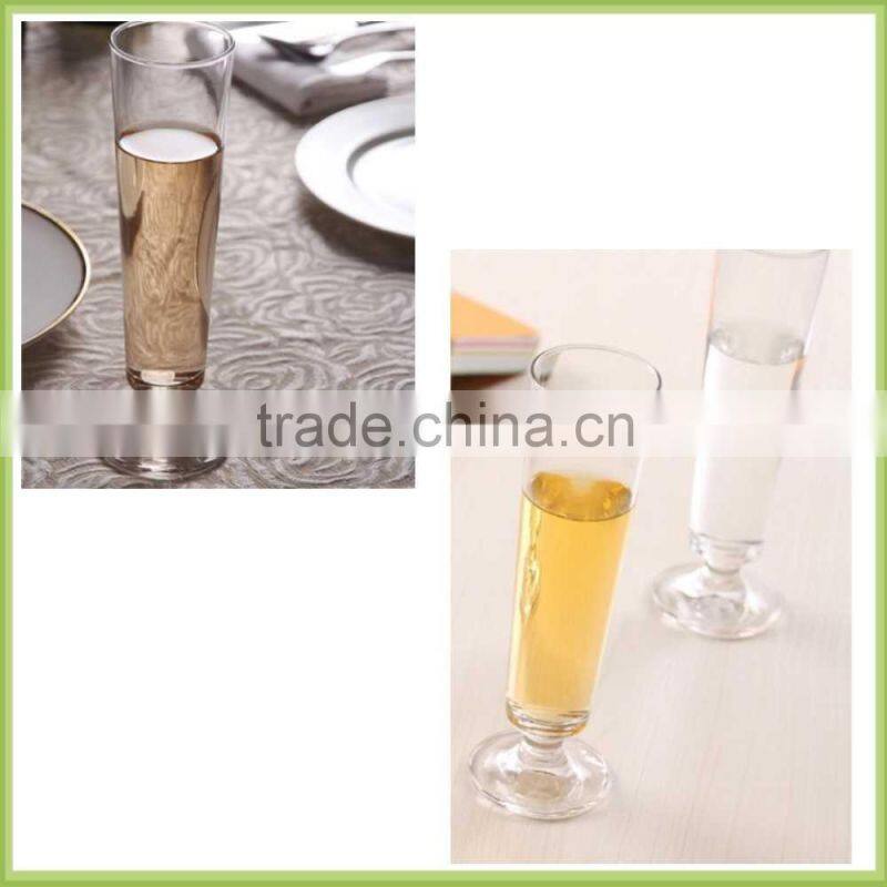 best seeing Latest design hot 2016 new style hexagon drinking glass cup