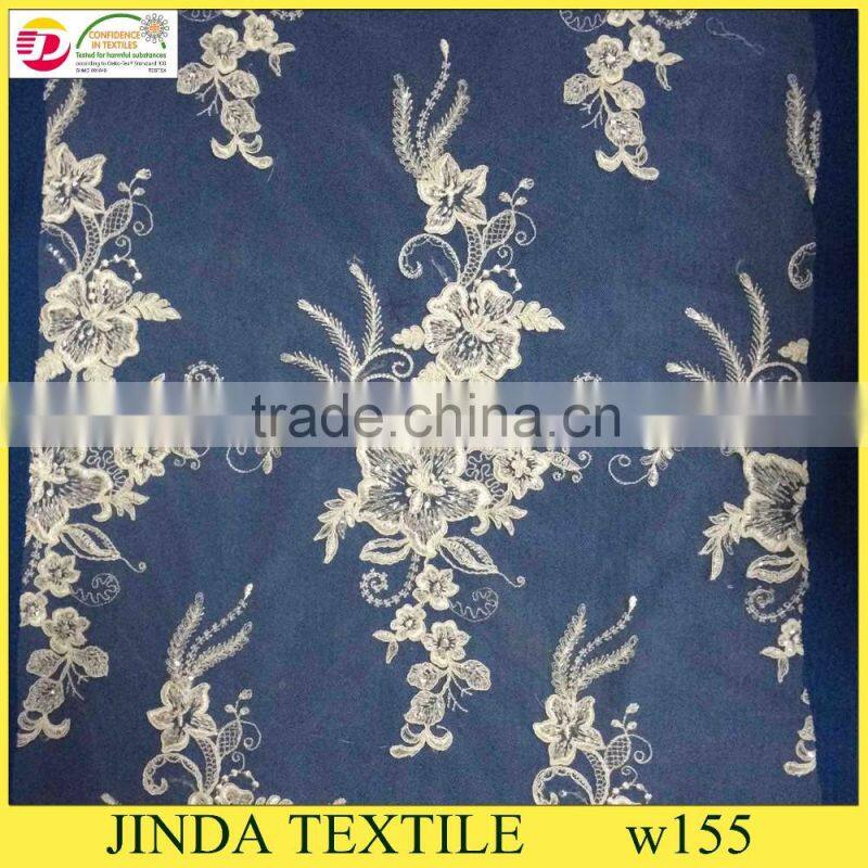 Hot Selling High Quality Wedding Lace Fabric For Wedding Gown