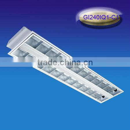 Embedded grill lamp tray, lamp panel, lamp, lamp house, grille fixture 4*18/20W