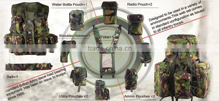 Multifunctional outdoor army backpack combat