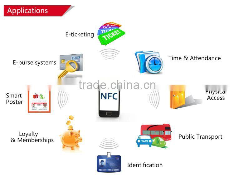Programmable rfid epoxy nfc tag for mobile payment