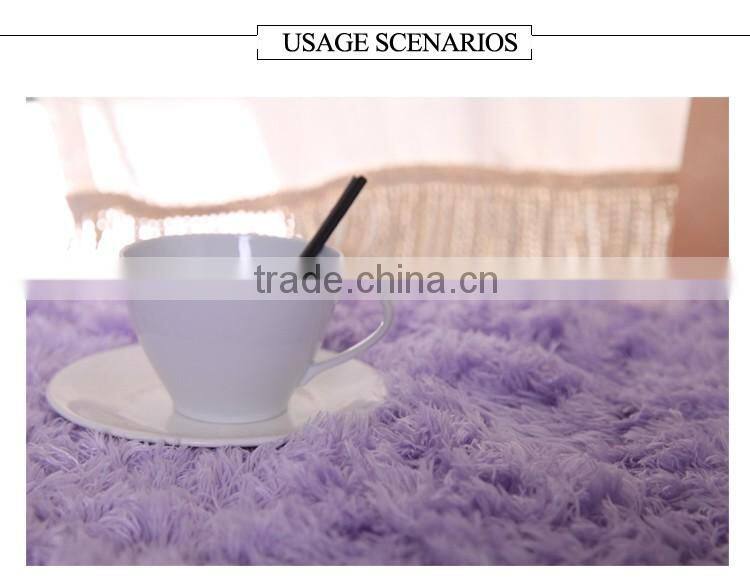 2016 cheap wholesales best prices green large microfiber polyester shaggy plush area carpet rugs with anti slip backing for home