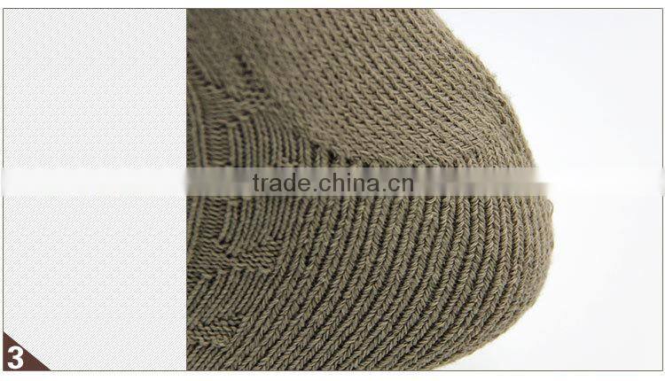 2015! Newest Fashion Elite Solid Color Knee High Wool Sock of China Manufacturer !