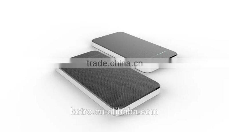 Newest 4000mAh Li-polymer battery charger classical Portable Power bank Pack