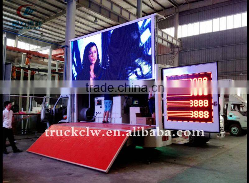 LED mobile truck outdoor advertising roadshow truck outdoor P10 big screen presentation