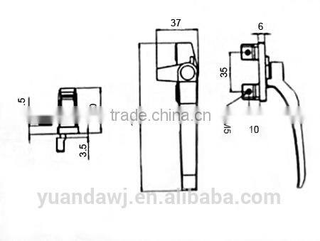 Door And Window Handle,Aluminum Casement Window Handle,Aluminium Hardware
