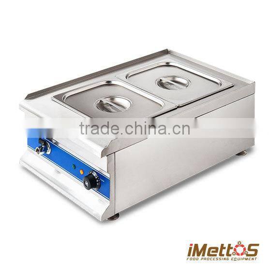 iMettos Commercial electric food warmer bain marie for hotel restaurant