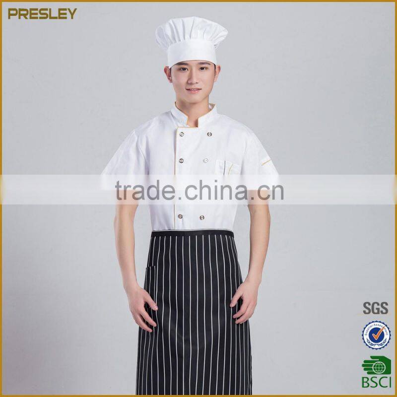 Basic Chef Uniform Set Hotel Uniform