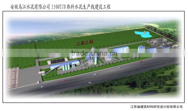 sell dry process 5000tpd cement production line produced by Jiangsu Pengfei Group Co.,ltd