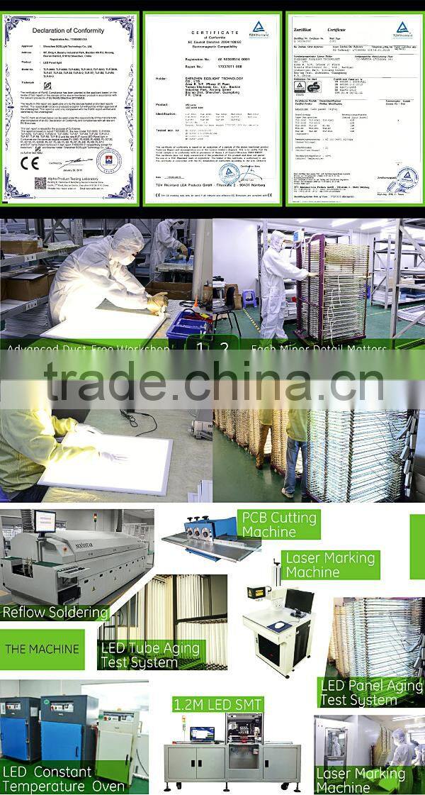 new product High quality high lumen high energy saving 40W Side lighting Square panel LED light