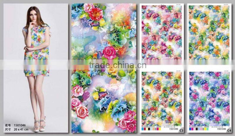 Hot sale make to order rayon printing fabric shenzhen textile fabric