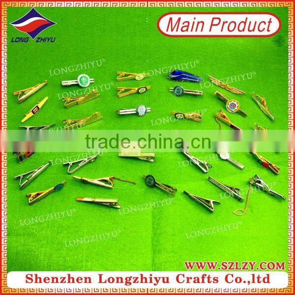 Black Cross Roads Tie Clip/Black tie clip tie pin